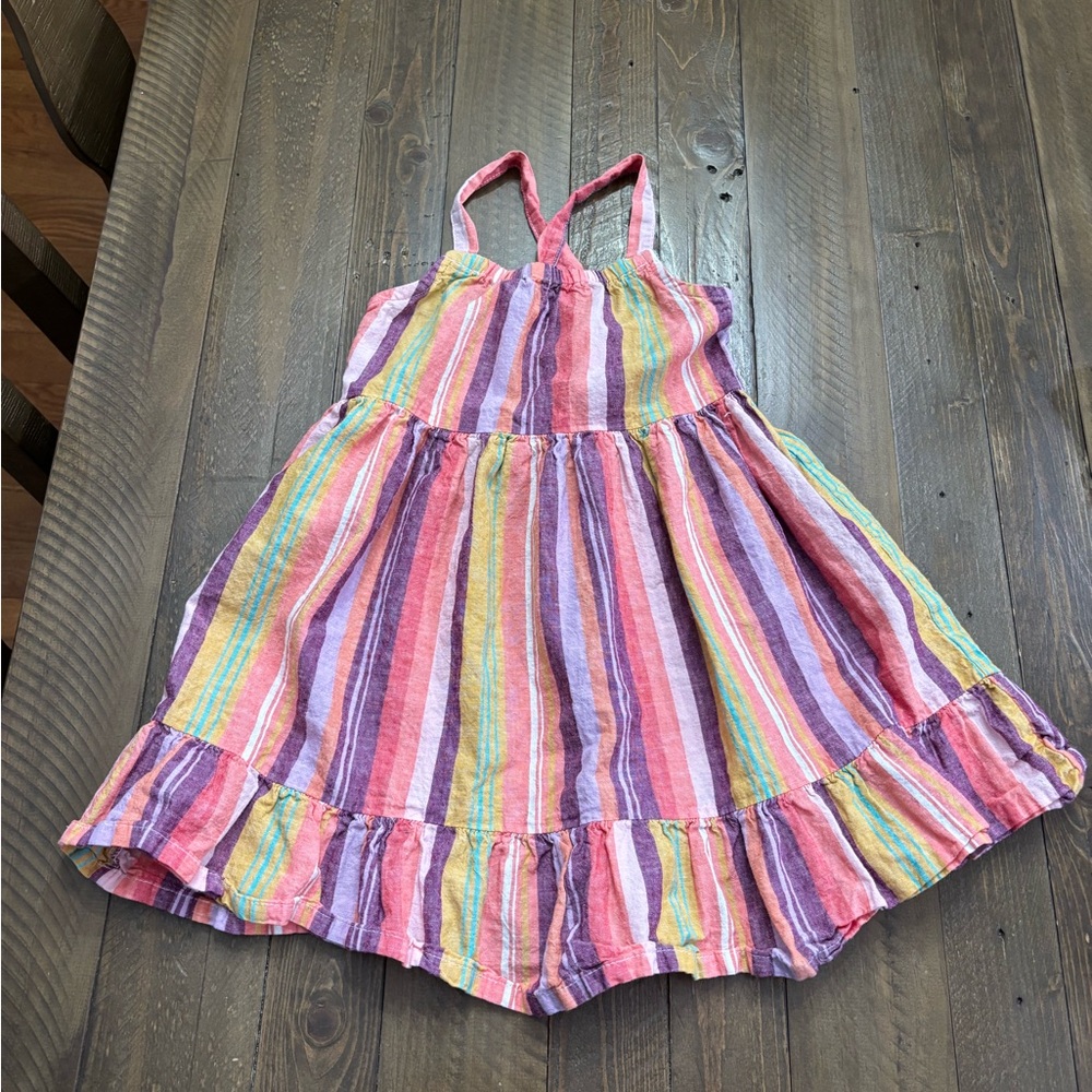 Carter's Multicolor Striped Dress Size 3T
